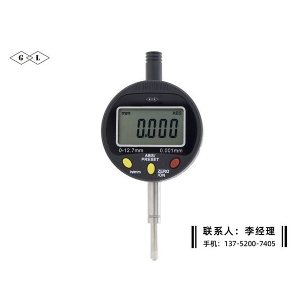 新款数显千分表0-12