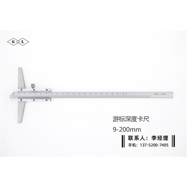 深度游标卡尺0-200mm