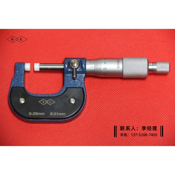 陶瓷测头千分尺0-25mm