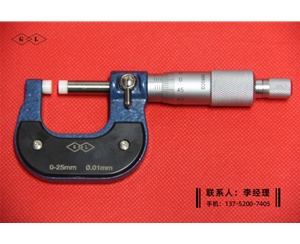 陶瓷测头千分尺0-25mm